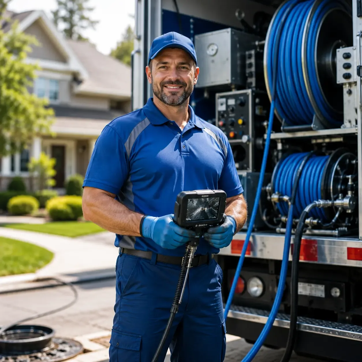 Local outdoor drain cleaning specialists in Barton, OH